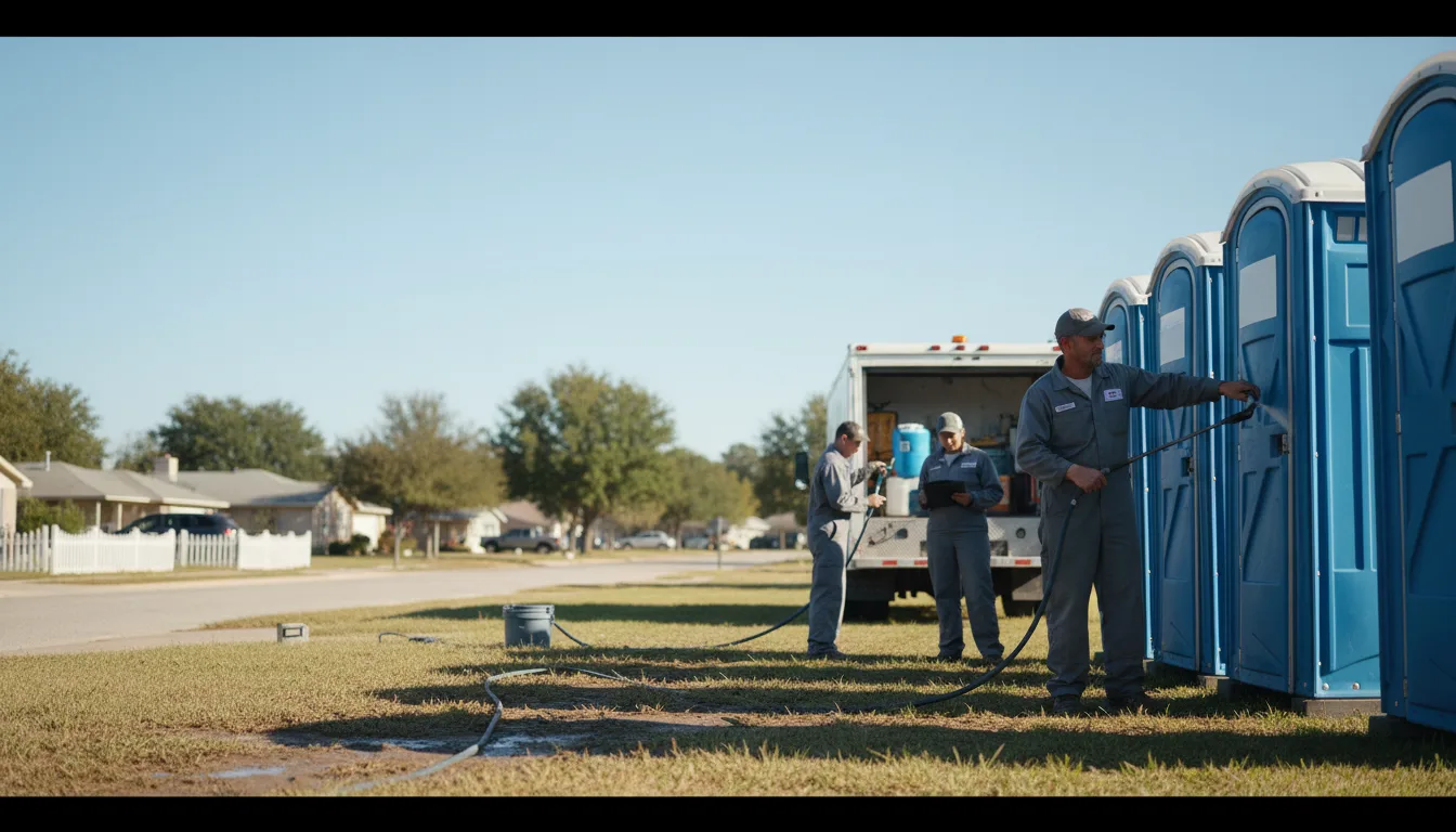 Long-Term Portable Toilet Rental in Stovall, NC near me